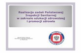 Realizacja zadańPaństwowej Inspekcji Sanitarnej w zakresie ...oswiata.sanepid.olsztyn.pl/wp-content/uploads/2010/08/Działania... · Program profilaktyki HIV/AIDS ... lub na stronie