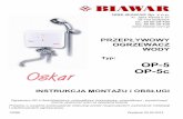 NIBE-BIAWAR Sp. z o.o. - trelka.com.pltrelka.com.pl/wp-content/uploads/2015/08/Instrukcja-ogrzewacz... · 3 SZANOWNY NABYWCO ego ogrzewacza wody typu OSKAR Ogrzewacz OSKAR przeznaczony