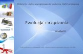 Materiał do użytku wewnętrznego dla studentów PWSZ w Głogowiehermaszewski.glogow.pl/wp-content/uploads/2011/09/Wykład-2... · Zarządzanie administracyjne zwane klasyczną teorią