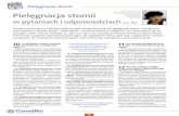 mgr Urszula Sobczak Pielęgnacja stomii - convatec.com.plconvatec.com.pl/download/pielegnacja_stomii_pytania_odpowiedzi_3.pdf · powinna znać podstawy anatomii i funkcjo-nowania