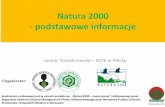 Natura 2000 - podstawowe informacje - Strona … powstania (ex situ), •ochrona to szerokie spektrum działalności polegające na: tworzeniu warunków do realizacji ochrony różnorodności