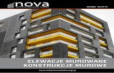 ElEwacjE murowanE KonstruKcjE murowEnova-elewacje.pl/files/Folder_NOVA_06_2018c.pdf · Elewacje murowane Szerokość Minimalna wysokość Minimalne oparcie Ilość strzemion dla max.