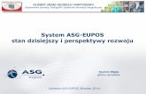 System ASG-EUPOS stan dzisiejszy i perspektywy rozwoju · GŁÓWNY URZĄD GEODEZJI I KARTOGRAFII Departament Geodezji, Kartografii i Systemów Informacji Geograficznej System ASG-EUPOS