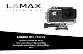 LAMAX X10 Taurus - lamax-electronics.com · Kartę Micro SDHC czy SDXC (zalecamy karty U3) możesz włożyć do lub wyjąć z wejścia na ... które dzięki temu mogą w pełni wykorzystać