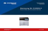 Samsung SL-K435 0LX - kserkop.com · Tnij koszty drukowania, stosuj ąc wysoko wydajne wkłady drukuj standardowych stron w skali szaro ści oraz b ... użytkowników, bezpiecznego