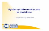 Systemy informatyczne w logistyce - pmorawski.swspiz.plpmorawski.swspiz.pl/userfiles/file/2011_2012/systemy_IT_w... · ERP ang. Enterprise Resources Planning - to rozbudowana funkcjonalnie