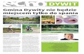 WYBORY SAMORZĄDOWE 2018 (Nr 2) Gmina Dywity nie …henrykpach.pl/wp-content/uploads/2018/10/echo_dywit_02.pdf · turystyka szlakiem zabytków, kapliczek, kościołów turystyka wodno-leśna