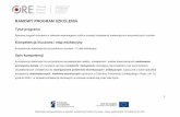 RAMOWY PROGRAM SZKOLENIA - efs.men.gov.pl · Kompetencje w zakresie nauki i techniki obejmują rozumienie zmian wynikających z działalności człowieka oraz odpowiedzialność poszczególnych