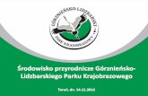 Środowisko przyrodnicze Górznieńsko - Włocławskie Centrum … · 2017-01-31 · Środowisko przyrodnicze Górznieńsko-Lidzbarskiego Parku Krajobrazowego ... POŁOŻENIE Wschodnia