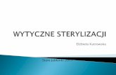 Stare Jabłonki 2017 - psse.bialystok.plpsse.bialystok.pl/dokumenty/ep/sterylizacja.pdf · wskaźnik chemiczny typu 1, odpowiedni do metody sterylizacji; ... przeprowadzeniu oceny
