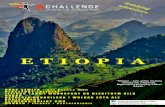 E T I O P I A - 4challenge.org · ETIOPIA KOLEBKA LUDZKOŚCI Etiopia to najbardziej fascynujące miejsce Afryki i niezywkły kraj Króla Salomona i Królowej Saby. Uznawana za najciekawsze
