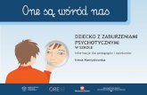 DziecKO z zABURzeNiAMi psYcHOTYczNYMistatic.scholaris.pl/main-file/102/730/one_sa_wsrod_nas_dziecko... · dzieci przewlekle chore mogą i powinny uczyć się razem z rówieśnikami