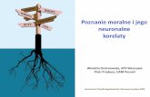 Poznanie moralne i jego neuronalne korelatymarcinmilkowski.pl/downloads/dylematy-moralne.pdf · • U podłoża dyspozycji moralnej tkwią nieświadome procesy zachodzące w mózgu,