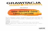 GRW SUMMER CAMP FAMILY EDITION · 2017-01-11 · E!Masaż!podwodny!automatyczny! ... Microsoft Word - 2016.10.29_oferta_oboz_rodzinny_do_grudnia.docx