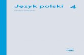 Język polski 4 - old.mac.pl · 1 Połącz czasowniki z ich opisami gramatycznymi. jeżdżę leżymy zapiszecie ... 7 Z podanych zdań wypisz rzeczowniki i określ ich przypadek,