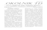 ISSN 1425-7688 OKÓLNIK TD - ptgeo.org.pl · konferencji opublikowano zbiór wszystkich referatów (w pełnym zakresie), liczący 107 stron, w nakładzie 500 egzemplarzy oraz program