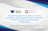 Najczęściej zgłaszane problemy i pytania związane z organizacją ...poradniapp.lebork.pl/files/najczesciej_zglaszane_problemy.pdf · – w szkole ogólnodostępnej - dokumentowanie