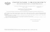 DZIENNIK URZĘDOWYdzienniki.luw.pl/WDU_F/2014/2283/akt.pdf · stosunku do podmiotów korzystających ze środowiska, których ... 11 Ograniczenia i obowiązki wynikające z realizacji