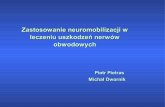 Zastosowanie neuromobilizacji w leczeniu uszkodzeń nerwów ...sknfizjoterapii.wum.edu.pl/.../files/neuromobilizacje_1.pdf · Terapia manualna w XX wieku • W 1966 powstaje Niemieckie