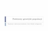 Podstawy genetyki populacji - wiki.biol.uw.edu.plwiki.biol.uw.edu.pl/t/img_auth.php/2/29/ME1_wykład3.pdf · Na początku XX wieku jedna kolonia u wybrzeży Meksyku ! ... Migracje(i(szybkie(rozprzestrzenianie