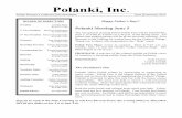 Polanki, Incpolanki.org/wp-content/uploads/2016/10/June_2015.pdf · Gombrowicz, Witold. Ferdydurke. [Krakow: Wydawnictwo Literackie, 1997. Gombrowicz, Rita. Gombrowicz en Argentina,