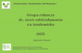 „Partnerstwo: Środowisko dla Rozwoju”.sdr.gdos.gov.pl/Documents/Plenarne/II/8 GROceny-Oddzialwania-na... · II spotkanie – Bydgoszcz, maj 2011 r. ... pełnej transpozycji aneksu