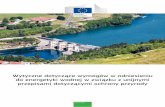 Wytyczne dotyczące wymogów w odniesieniu do energetyki ...ec.europa.eu/environment/nature/natura2000/management/docs/hydro... · elektrownie wodne mają być eksploatowane w Europie.