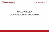 Prezentacja programu PowerPoint - mazovia.pl · Organiczne związki gazowe (OGC) 30 20 Pył 60 40 Tlenki azotu (NO x) wyrażone jako ekwiwalent dwutlenku azotu (NO 2) nie dotyczy