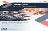 CSR w Praktyce - bmspolska.pl · Do serca pracownika, ... jak skutecznie wdrożyć w firmie. •Jak utrzymać dotychczasowych wolontariuszy i pozyskać nowych.