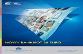 NOWY BANKNOT 20 EURO - ecb.europa.eu · Banknoty euro różnią się rozmiarem: im wyższy nominał, tym większy banknot, dzięki czemu ludzie niewidomi mogą odpowiednio ułożyć