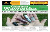 Czy to koniec strzelania w Międzylesiu?gazetawawerska.pl/wp-content/uploads/2018/09/2018_09_14_Gazeta... · Piotr Grzegorczyk 3 6 ZERZEŃ, NADWIŚLE PRZEBUDOWA TRAKTU LUBELSKIEGO