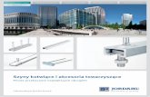 Szyny kotwi ce i akcesoria towarzyszące - j-p.pl · Kotw ienie bez uszkodzenia betonu lub zbrojenia Odpow iedni dla betonu zarysowanego lub niezaryso-wanego Innowacyjna koncepcja