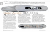 Gato Audio DIA-400S G · Każdy z tych czterech dżentelmenów był wcześniej związany z markami zasłużonymi dla duńskiego audio, jednym tchem można wymienić: Holfi, Gamut,