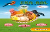 KURY NIOSKI KURY NIOSKI - Eko-Rol | ERtrans · rający zdrowotność ptaków a także enzymy polepszające wykorzysta-nie składników odżywczych. Pełnoporcjowa pasza dla kur nio-
