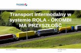 Transport intermodalny w systemie ROLA - ÖKOMBI MA ... PL 20 11 2010.pdf · ÖKOMBI GmbH 23.11.2010 ROLAma przyszłość! 1 Transport intermodalny w systemie ROLA - ÖKOMBI MA PRZYSZŁOŚĊ