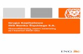 Grupa Kapitałowa ING Banku Śląskiego S.A. · Rozliczenie spraw spornych 51 ... - wskaźnik udziału kosztów ... Wynik na pozostałej działalności podstawowej 2,3 0,8