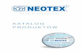 KATALOG PRODUKTÓW - neotex.gr · mechaniczna oraz doskonałe właściwości hydroizolacyjne. Tworzy ona nieprzepuszczalną błonę zatrzymującą wilgoć, ... Hybrydowa elastomerowa