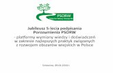 Jubileusz 5-lecia podpisania Porozumienia PSORWpsorw.pl/download/attachment/801/psorw-gniewino-jubileusz-5-lecia... · • Śląski Związek Gmin i Powiatów z Katowic. Gniewino,