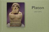 Platon - filozofiareligii.teologia.uksw.edu.plfilozofiareligii.teologia.uksw.edu.pl/.../11/Filozofia-Platona.pdf · Dialogi Platona • Dialogi wczesne – zwane także sokratycznymi.