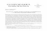 GOSPODARKA NARODOWA ń - mariangorynia.pl 4 12 Dzikowska Gorynia.pdf · zwrotu i zapewnienia pracy w przyszłości. Możliwości rozwoju firmy są rów-nież podkreślane w definicji