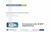 Comarch ERP Optima - Instalacja · Comarch ERP Optima może pracować w oparciu o bazę Microsoft SQL Server 2008, 2008 R2 lub 2012 (wersje 2005 oraz 2000 nie są wspierane). Zaleca