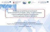 Realizacja projektów parasolowych przez Związek Euroregion ... · •Luka proceduralna dot. rozliczania mikroprojektów własnych po stronie słowackiej i mikroprojektów realizowanych