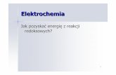 Jak pozyskać energię z reakcji redoksowych?lojewska/Wyklady/wyklady/12.pdf · termodynamika w ogniwach zmiana konwencji n – liczba moli elektronów, mol q –całkowity ładunek