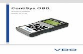 VDO ContiSys OBD · Zestaw aplikacji dostępnych z poziomu narzędzia serwisowego ContiSys OBD zależy od modelu zakupionego narzędzia. Aktualnie dostępnych jest osiem aplikacji.
