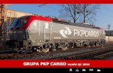 GRUPA PKP CARGOraportroczny2016.pkpcargo.com/sites/pkpcargo16ar/files/attachments/... · Pozycja Grupy PKP CARGO Struktura przewozów Grupy PKP CARGO w PL d ane za Q1 2016 r. wg pracy