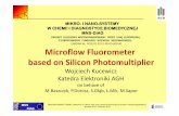 PROJEKT KLUCZOWY WSPÓŁFINANSOWANY PRZEZ UNIĘ …. Microflow Fluorometer.pdf · Kolimator zatrzaskowy WT Technology Model 011 (φ=5mm) wtyku FC światłowodu o ... The measuring