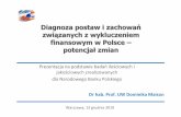 Diagnoza postaw i zachowań związanych z wykluczeniem ... · Diagnoza postaw i zachowań związanych z wykluczeniem finansowym w Polsce – potencjałzmian Prezentacja na podstawie