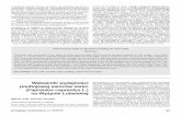 Wskaźniki wydajności poubojowej samców saren Capreolus ...ph.ptz.icm.edu.pl/wp-content/uploads/2016/11/10_Flis.pdf · Statistica. Badania prowadzono w obwodach łowieckich Wyżyny