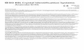 0 BBLCrystal Identification Systems Anaerobe ID Kit 80607)_PL.pdf · wykorzystuj¹cych mikroprobówki do ró¿nicowania bakterii jelitowych10-14. Zainteresowanie zminiaturyzowanymi