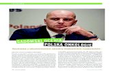 Rozmowa z wiceministrem zdrowia Sławomirem Gadomskim ocenia polska... · że system opieki onkologicznej postrzegany jest jako nieprzyjazny i niewystarczająco skupiony na potrze-bach